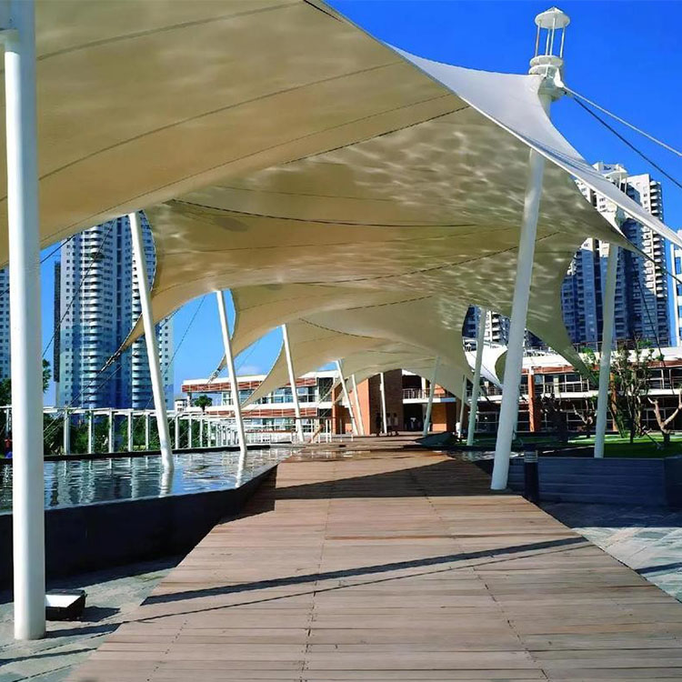 容城县膜结构景观棚