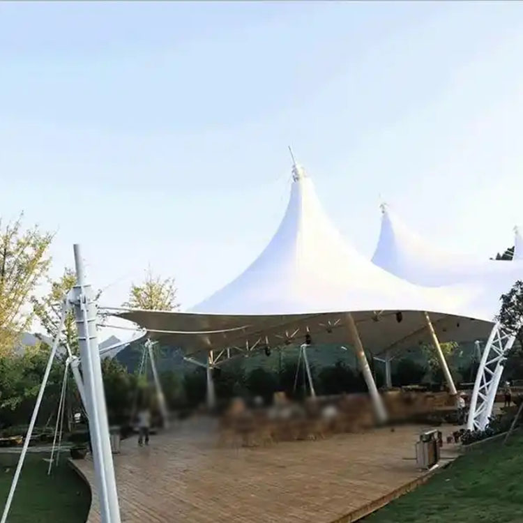 容城县膜结构景观棚